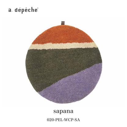 a.depeche pell ウール チェアパッド sapana