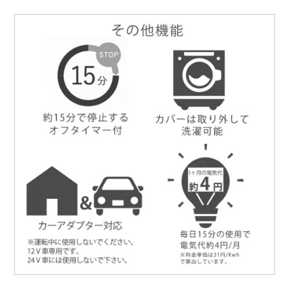 コンパクトフットマッサージャー フットマッサージャー ミニ AX-HP324