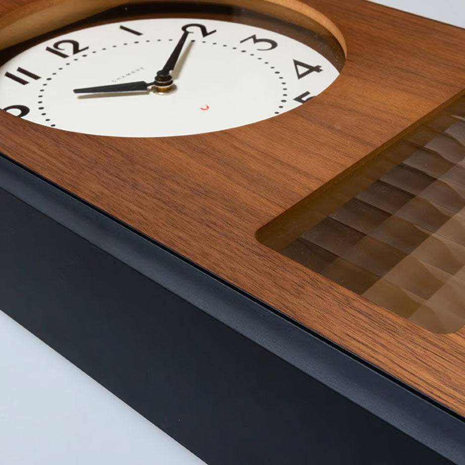INTERZERO Chambre HINOKI PENDULUM CLOCK レトロなヒノキの