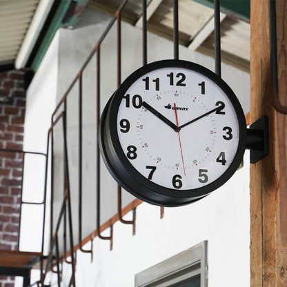 DOUBLE FACES WALL CLOCK BLACK ダブル フェイス ウォール クロック ダルトン 掛時計