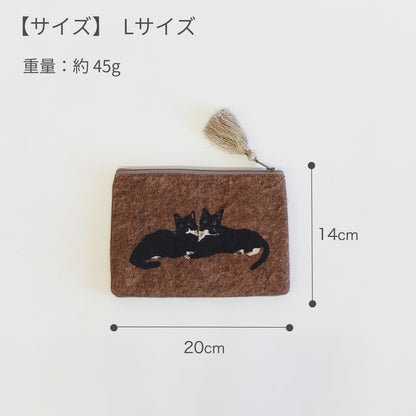 Atelier KOTETSU クッションポーチ L　サイズ