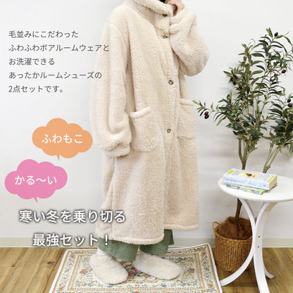 ルームウェア & ルームシューズ PECORA(ペコラ)ふわふわ軽い防寒グッズ