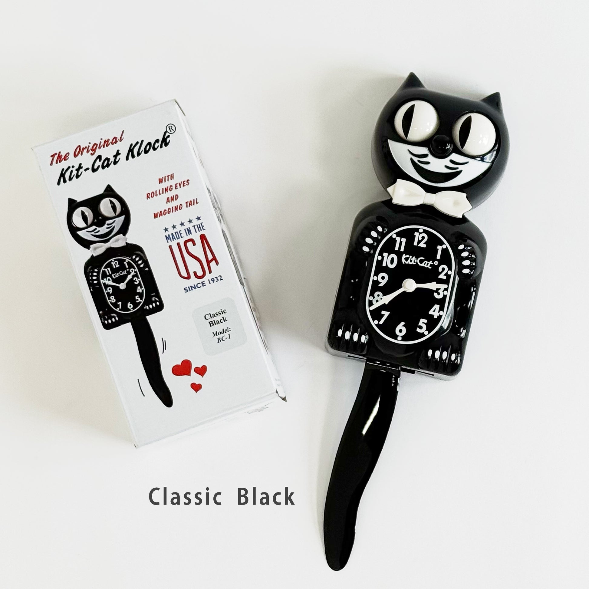 Kit-Cat Klock キットキャットクロック種類
Classic Black　
